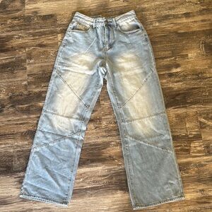 Light Wash Denim Jeans